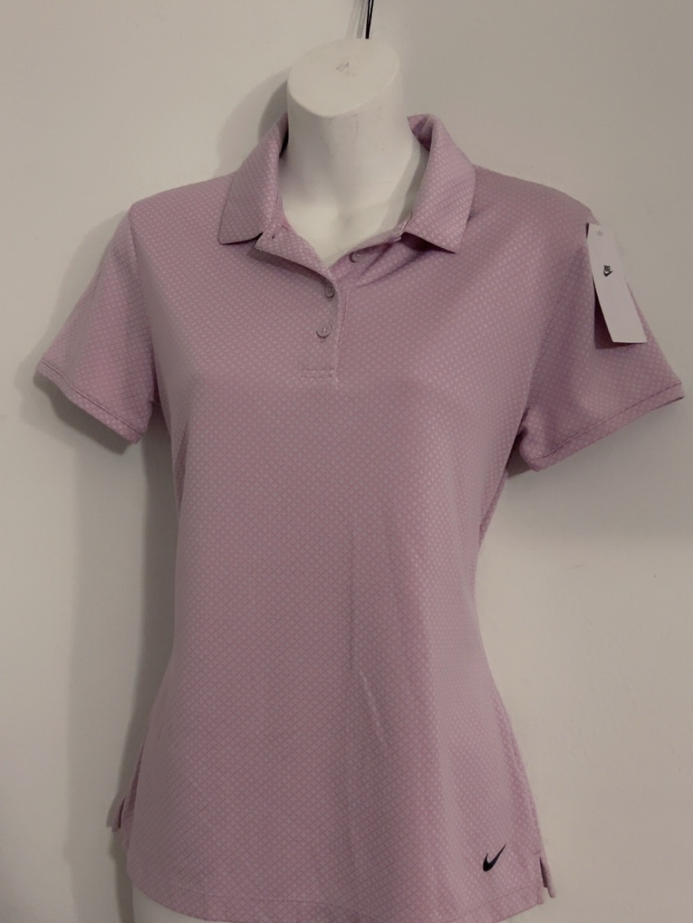 Nike Women's Lavender Short Sleeve Polo Shirt